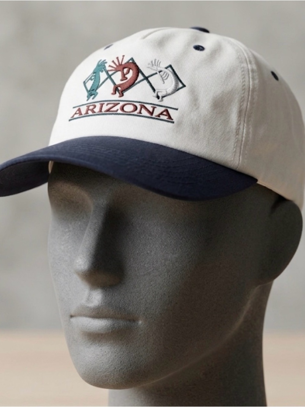 Vintage y2k Arizona Two-Tone‎ Baseball Cap game casual streetwear